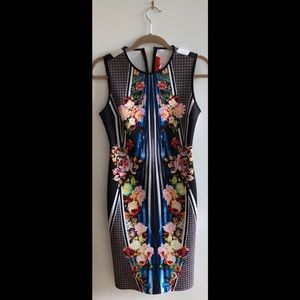 Clover Canyon scuba fabric mini dress. Like new!